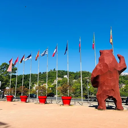 Lyon Cite Internationale - Cinema 4k - Parc Tete Dor Apartment Caluire-et-Cuire
