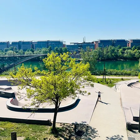Apartment Lyon Cite Internationale - Cinema 4k - Parc Tete Dor *